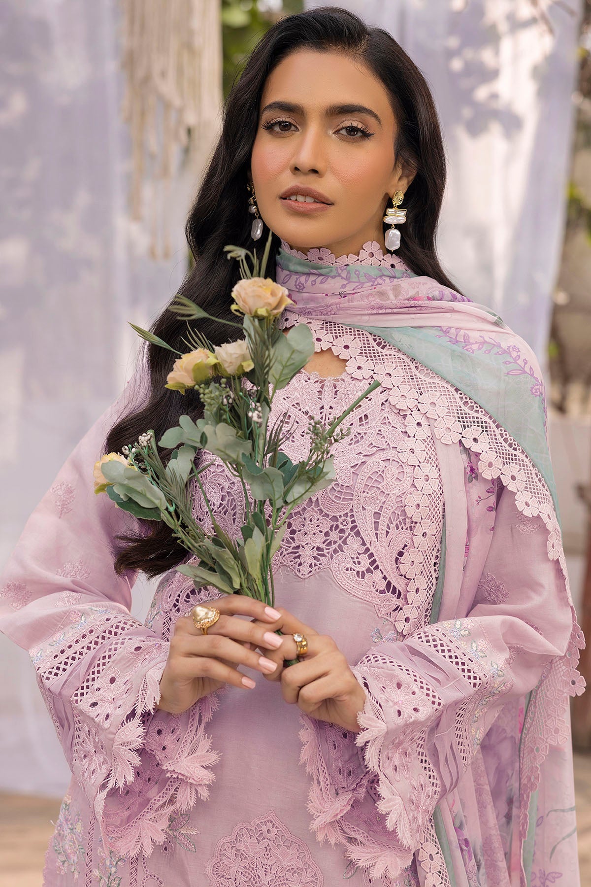 5312-AVELINE EMBROIDERED LAWN UNSTITCHED