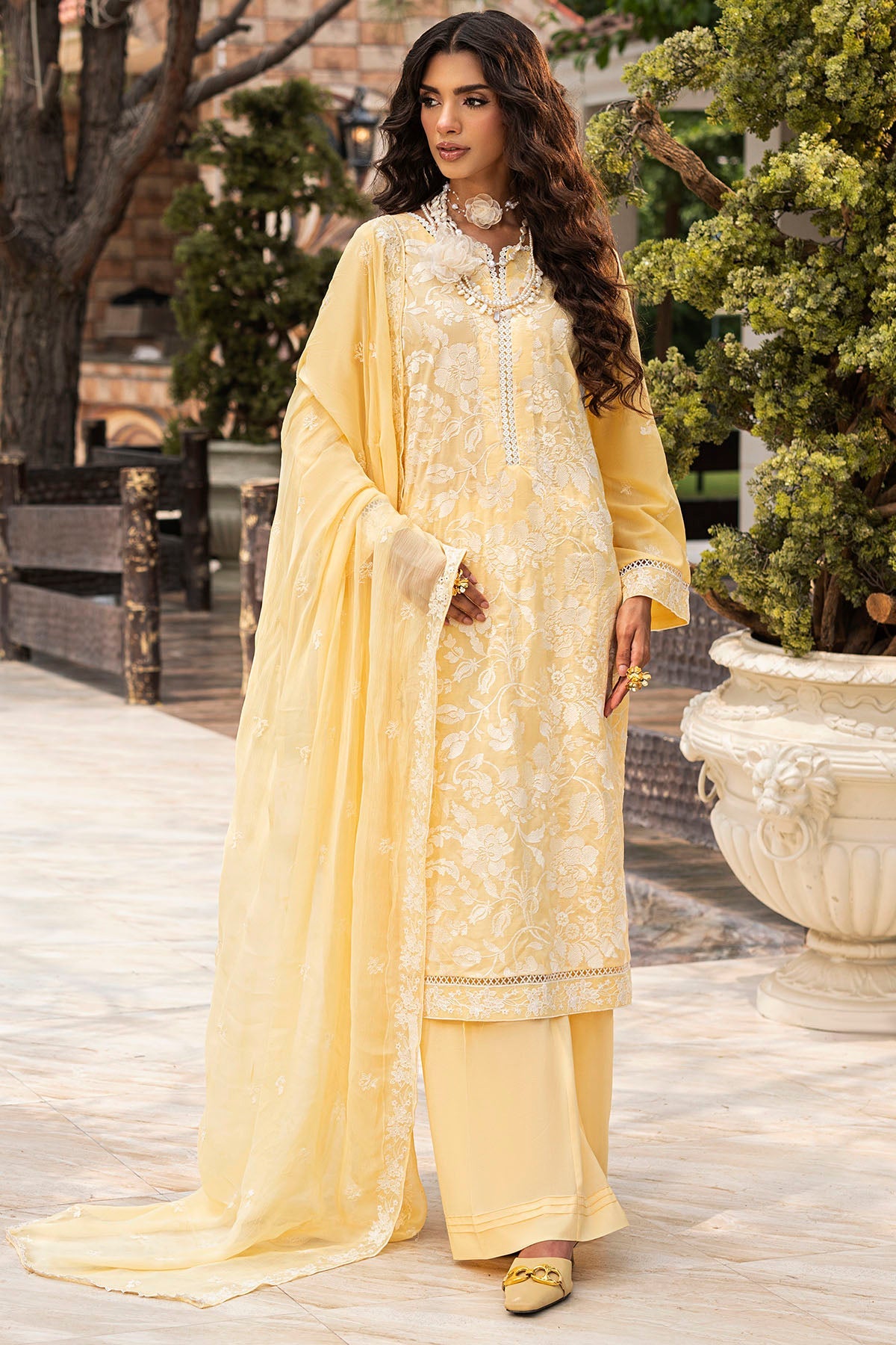 5591-NAHA EMBROIDERED LAWN UNSTITCHED