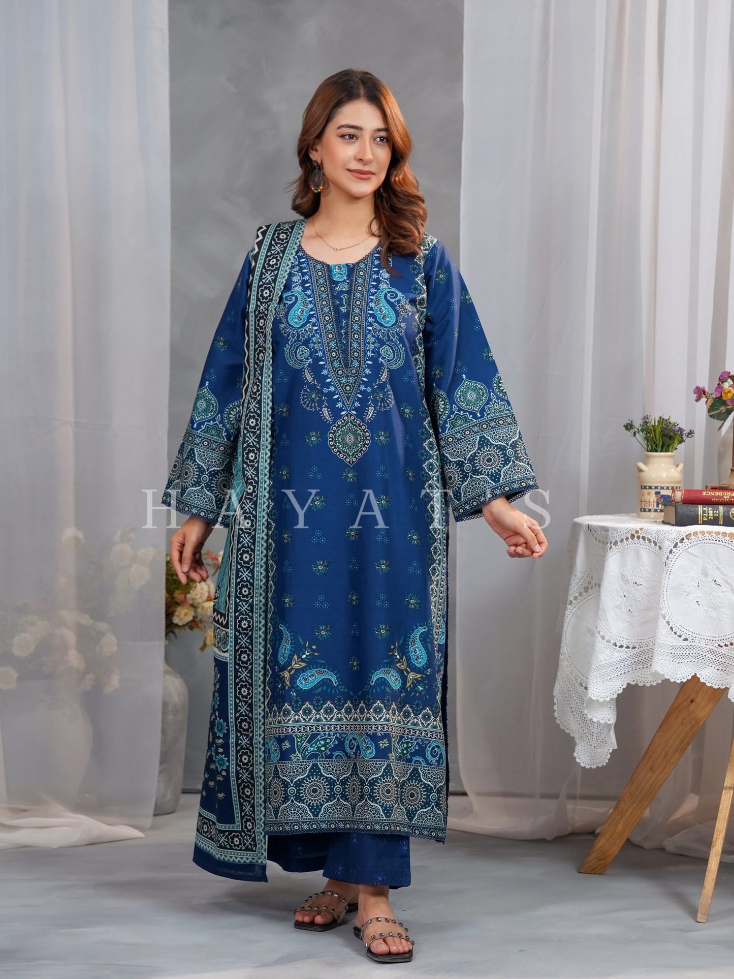 Summer Whisper Vol 2 – 3PC Royal Indigo