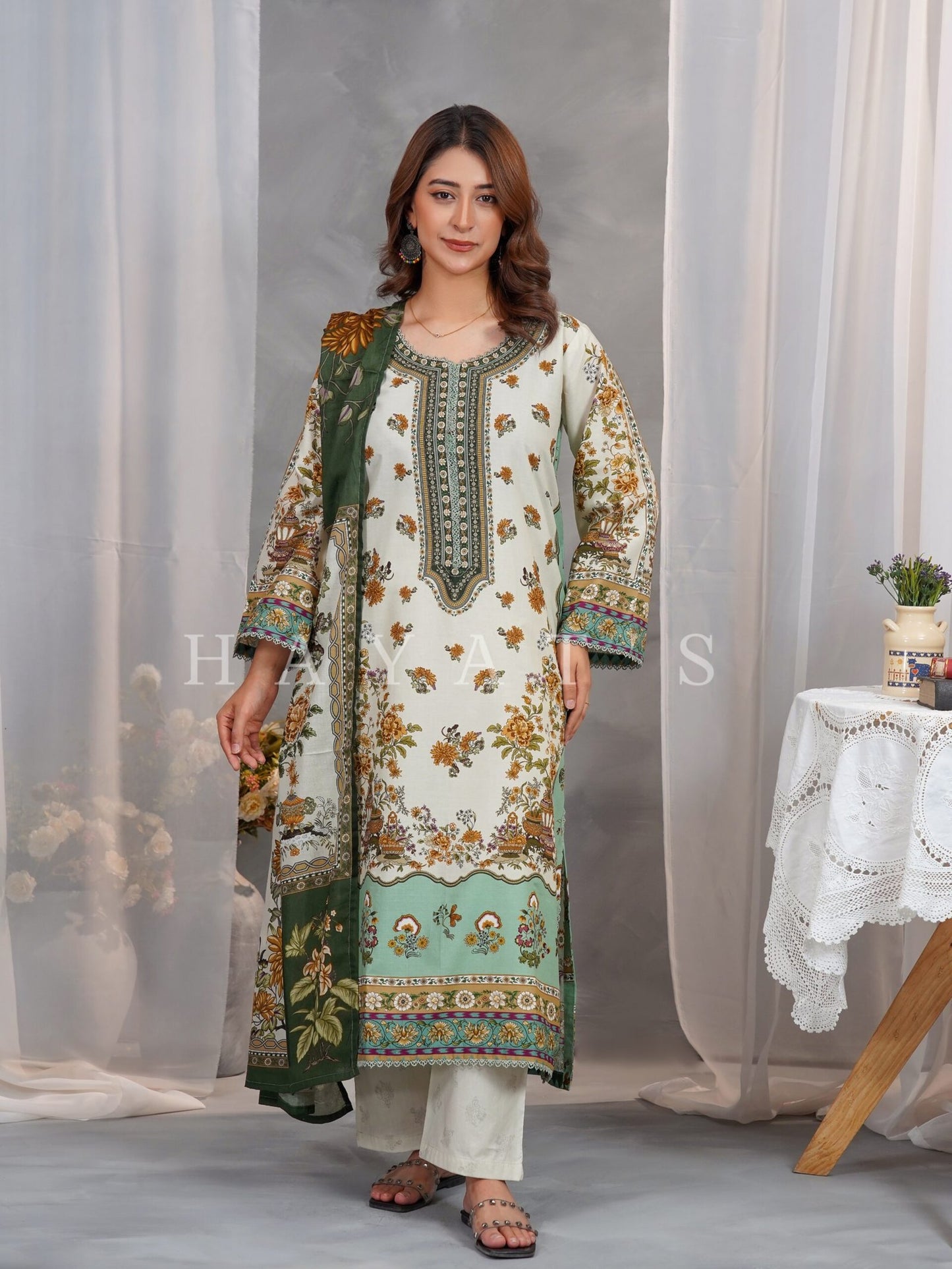 Summer Whisper Vol 2 – 3PC Sage Cream