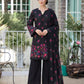 Floral Garden Black Karandi