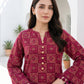 Mosaic Berry Karandi Embroidered 3Pc