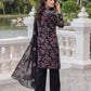 Palm Leaves Black Karandi