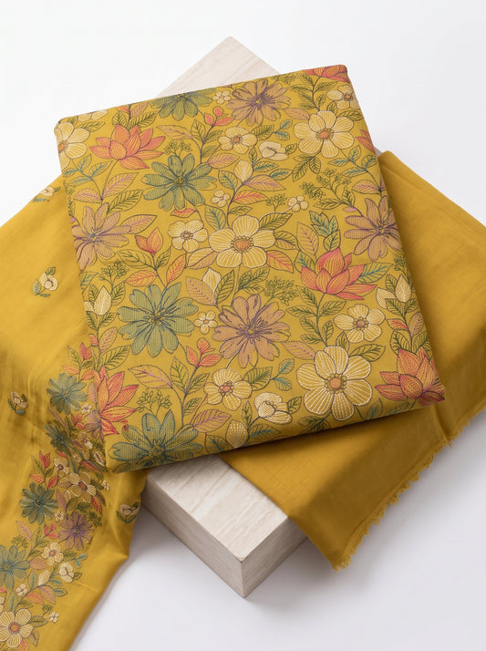 Multi Floral Lemon Karandi
