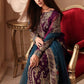 3-PC Unstitched Embroidered  Luxury Chiffon  DJW6-01