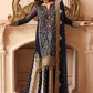 3-PC Unstitched Embroidered  Luxury Chiffon  DJW6-02