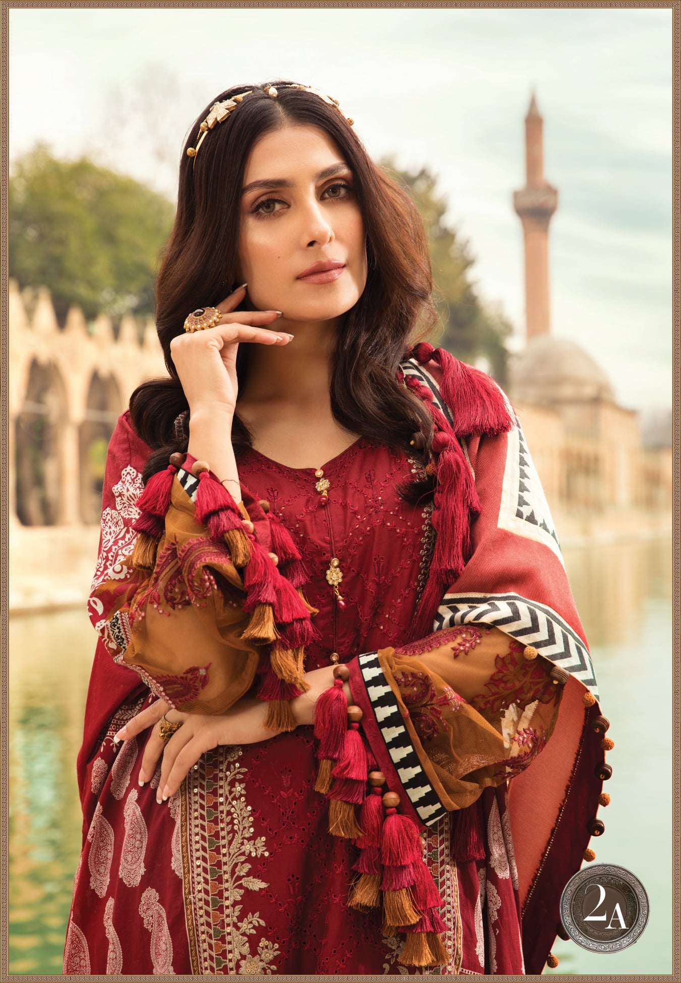 Unstitched Lawn D-2102-A - Heer Rang