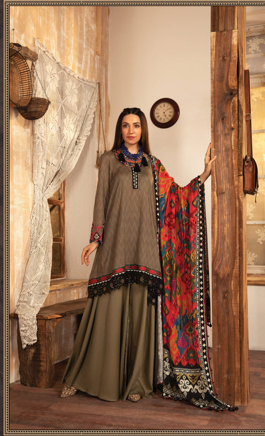 M.Prints MPT-1209-A - Heer Rang