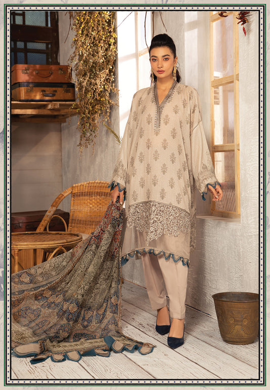 M.Prints MPT-1212-B - Heer Rang