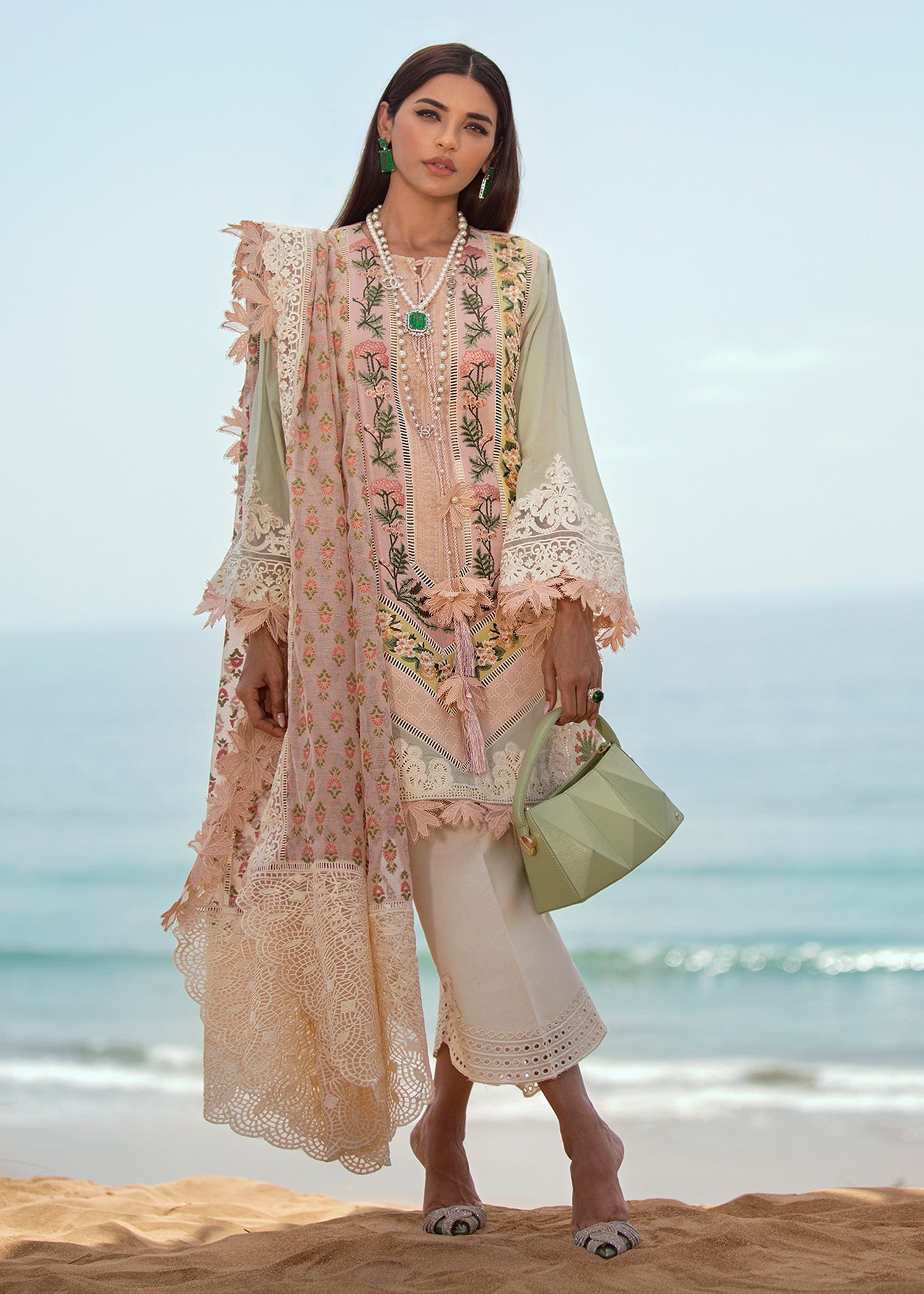 Eclectic Breeze - 4A - Sorbet Pink - Heer Rang