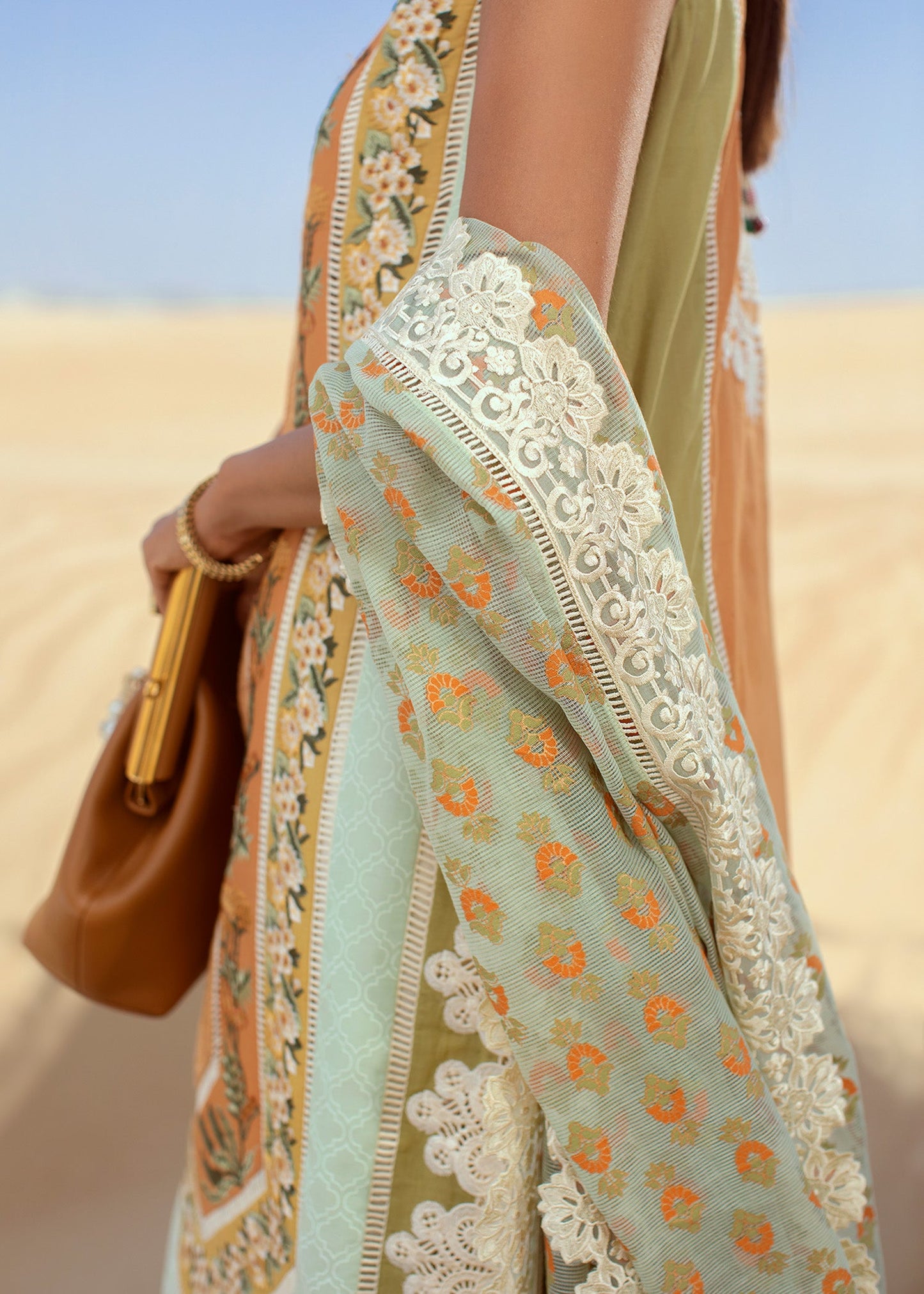 Eclectic Breeze - 4B - Summery Tangerine - Heer Rang