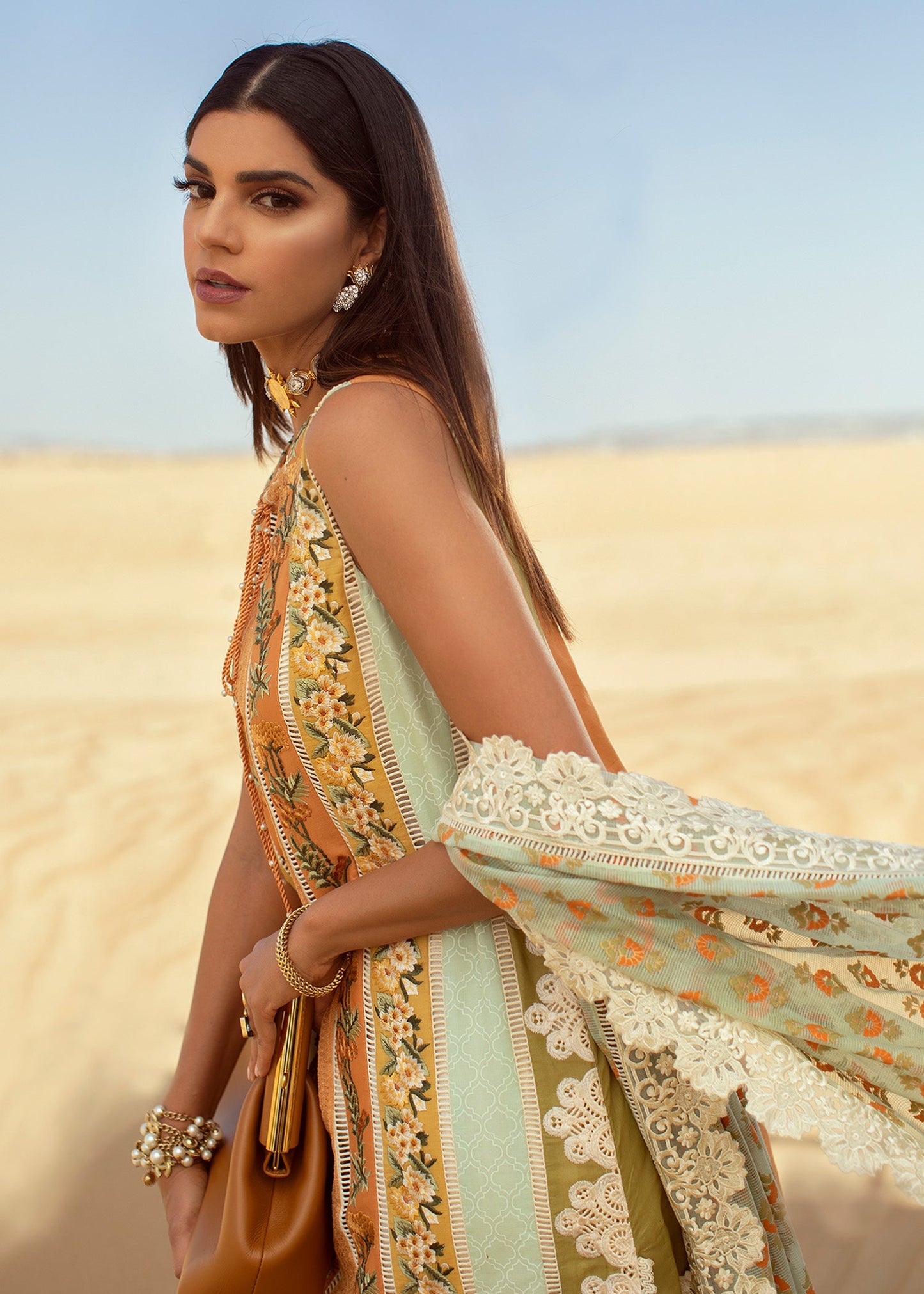 Eclectic Breeze - 4B - Summery Tangerine - Heer Rang