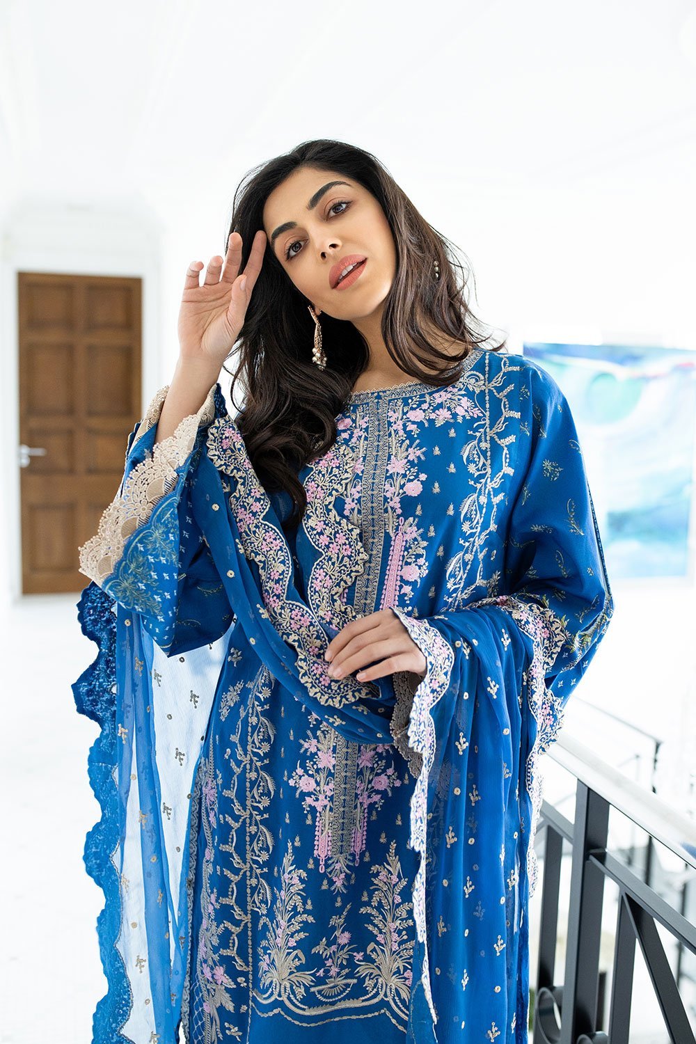 DESIGN 6A LUXURY LAWN 2021 UNSTITCHED - Heer Rang